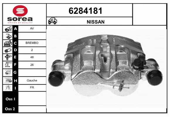 Brake Caliper (6284181)
