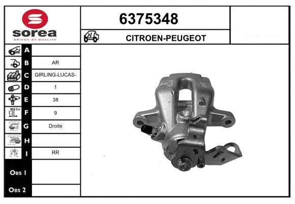 Brake Caliper (6375348)