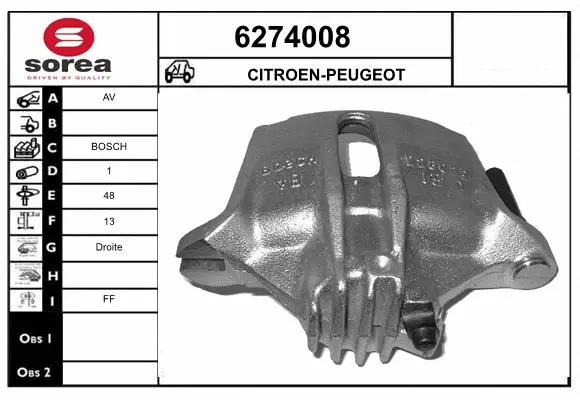 Brake Caliper (6274008)