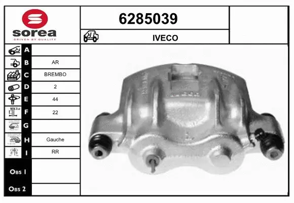 Brake Caliper (6285039)