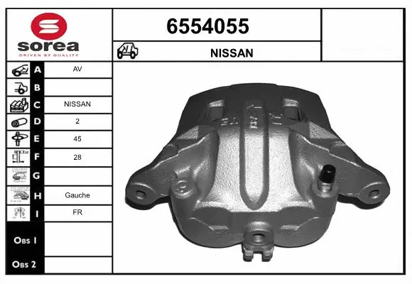 Brake Caliper (6554055)