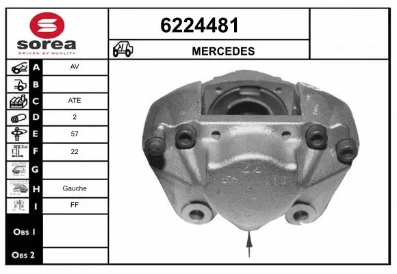Brake Caliper (6224481)