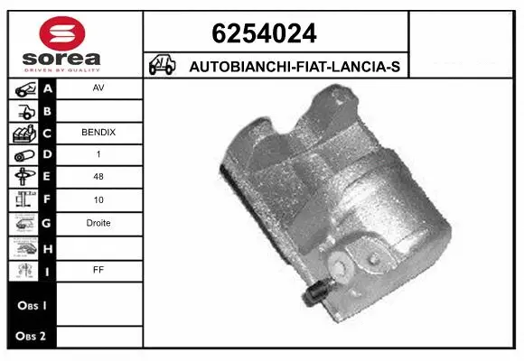Brake Caliper (6254024)