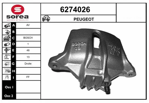 Brake Caliper (6274026)
