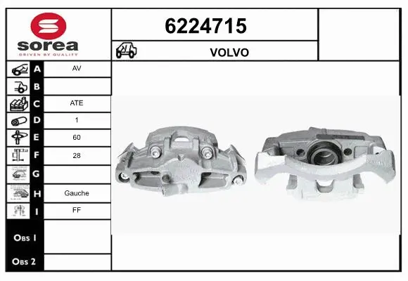 Brake Caliper (6224715)