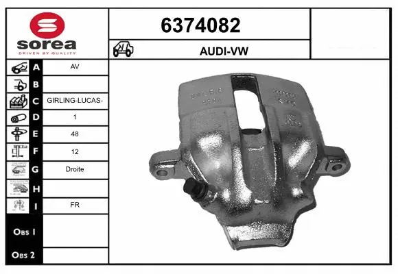 Brake Caliper (6374082)