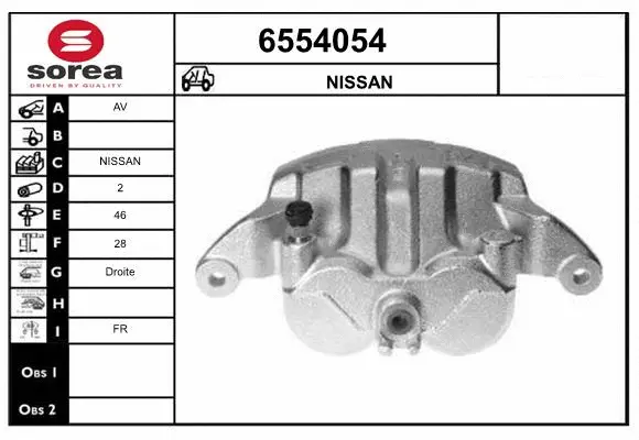 Brake Caliper (6554054)