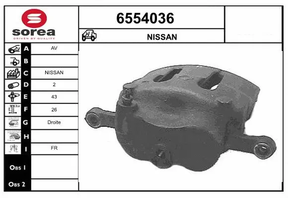 Brake Caliper (6554036)