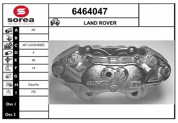 Brake Caliper (6464047)