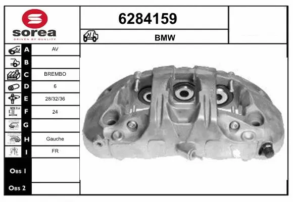 Brake Caliper (6284159)