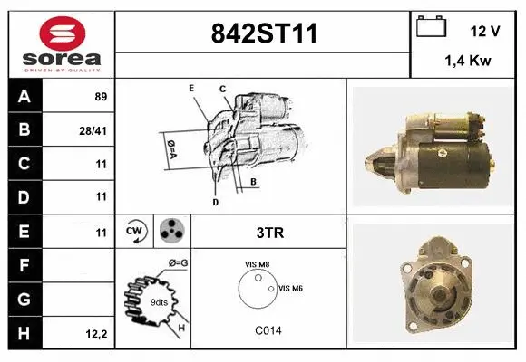 Starter (842ST11)