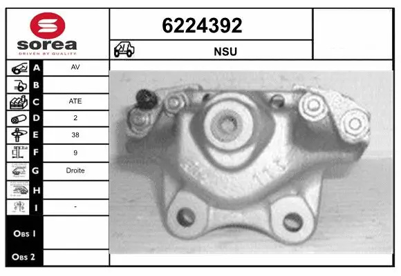 Brake Caliper (6224392)