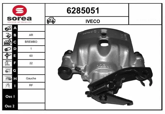 Brake Caliper (6285051)