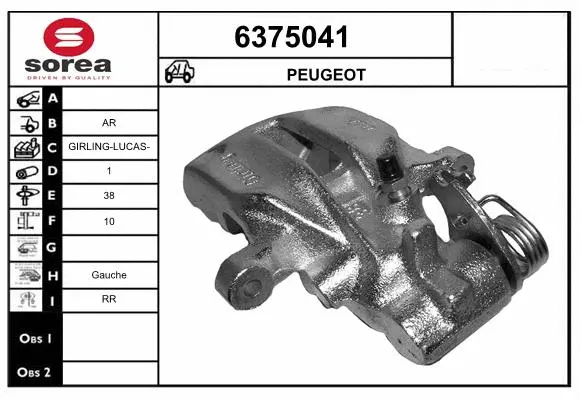 Brake Caliper (6375041)