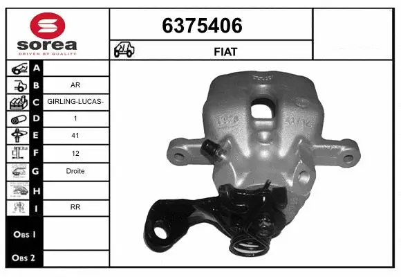 Brake Caliper (6375406)