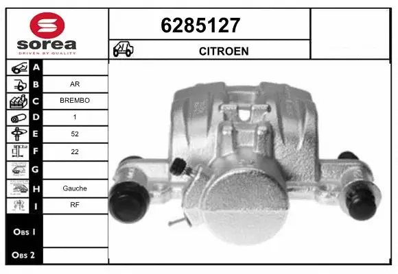Brake Caliper (6285127)