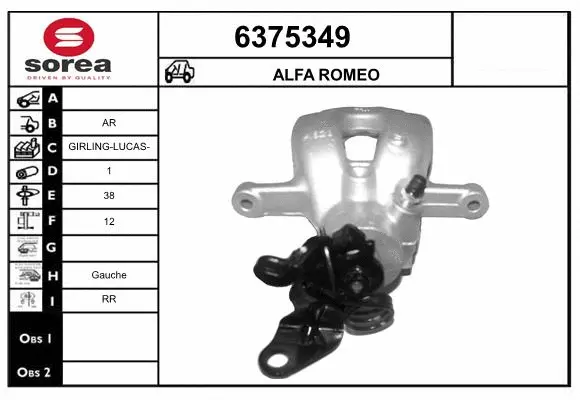 Brake Caliper (6375349)