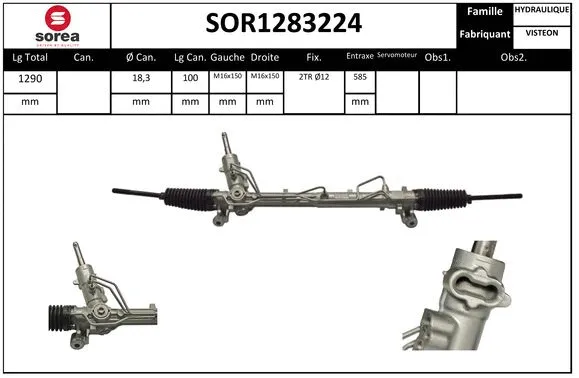 Steering Gear (SOR1283224)
