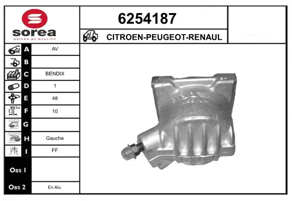 Brake Caliper (6254187)