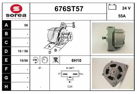 Alternator (676ST57)