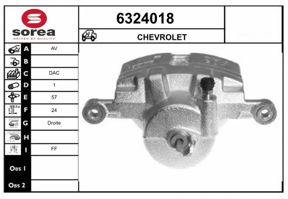 Brake Caliper (6324018)