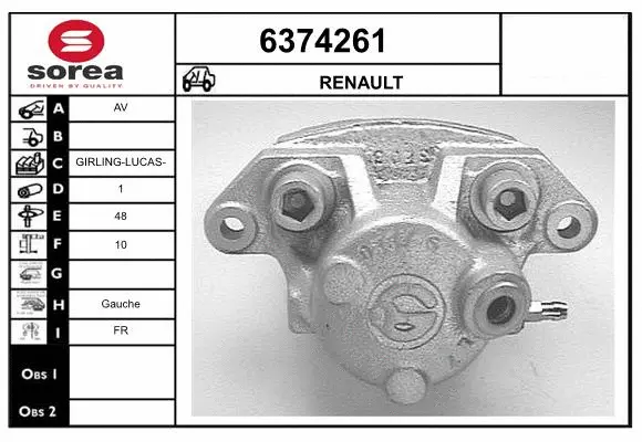 Brake Caliper (6374261)