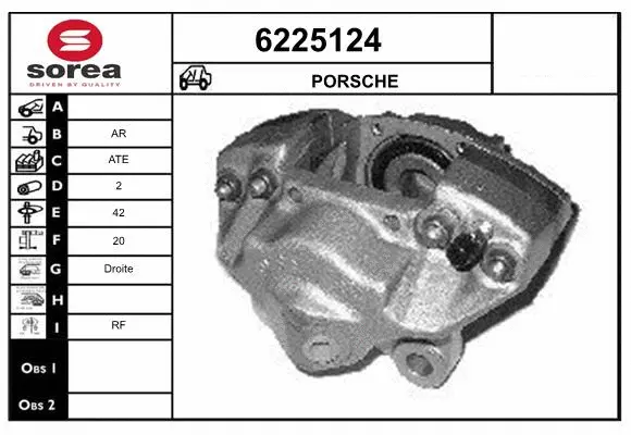 Brake Caliper (6225124)