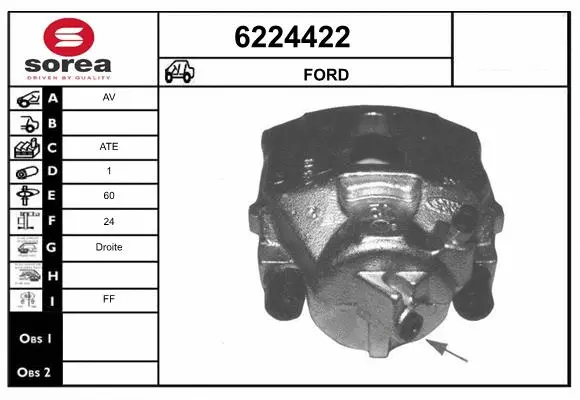 Brake Caliper (6224422)