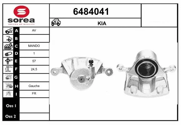 Brake Caliper (6484041)