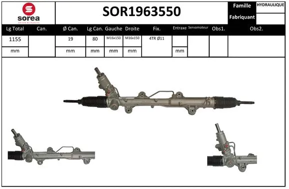 Steering Gear (SOR1963550)