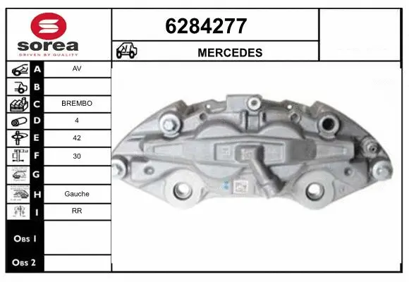 Brake Caliper (6284277)