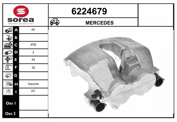 Brake Caliper (6224679)