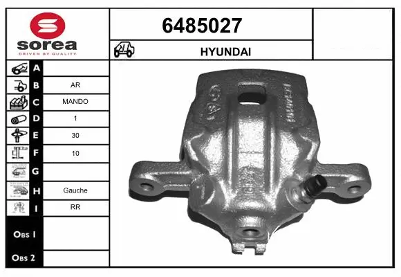 Brake Caliper (6485027)