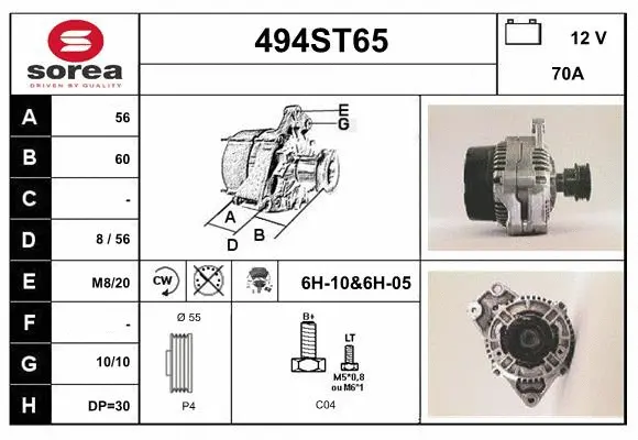 Alternator (494ST65)