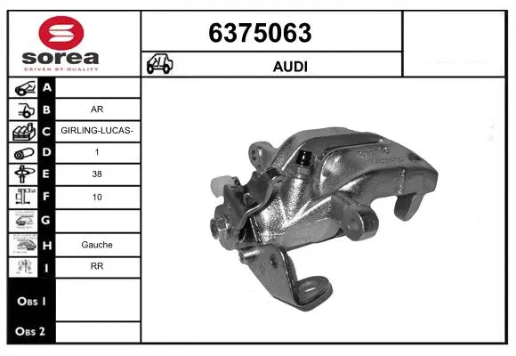 Brake Caliper (6375063)