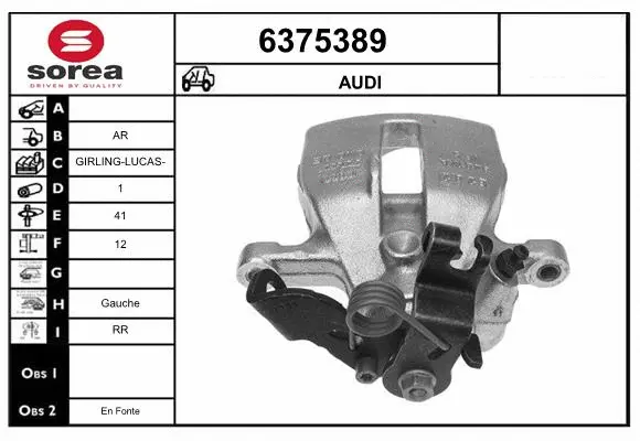 Brake Caliper (6375389)