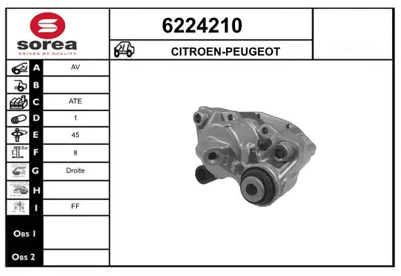 Brake Caliper (6224210)