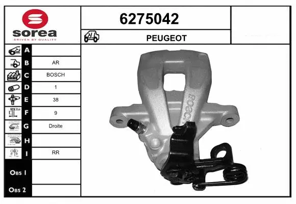 Brake Caliper (6275042)