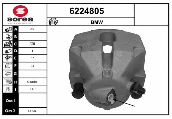 Brake Caliper (6224805)
