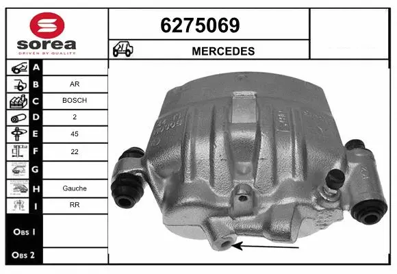 Brake Caliper (6275069)