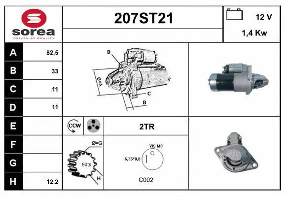 Starter (207ST21)