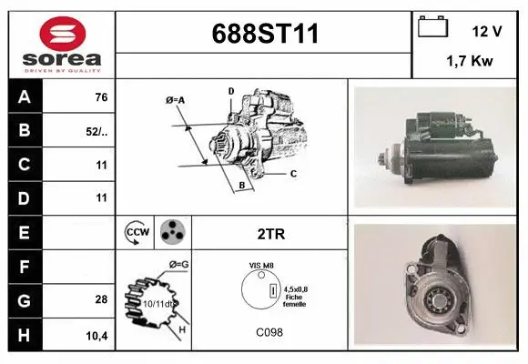 Starter (688ST11)