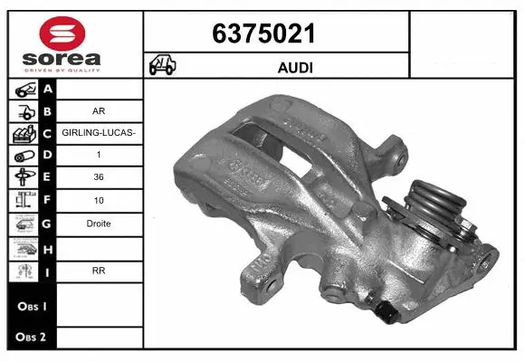 Brake Caliper (6375021)