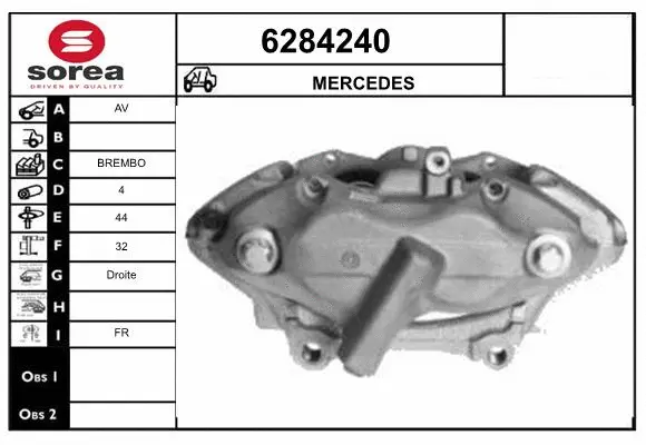 Brake Caliper (6284240)