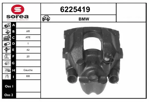 Brake Caliper (6225419)