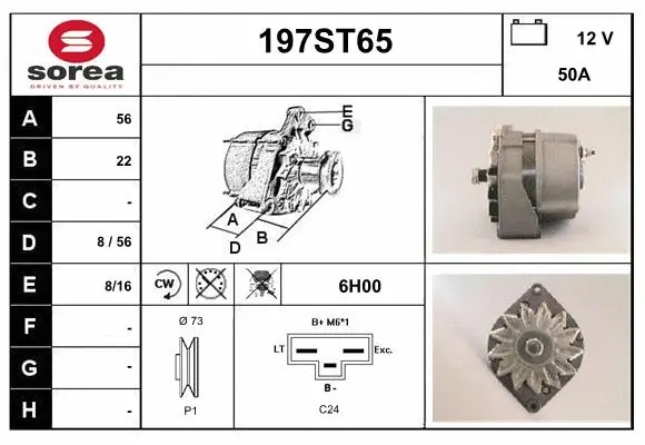 Alternator (197ST65)