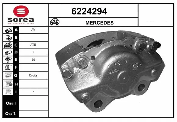 Brake Caliper (6224294)