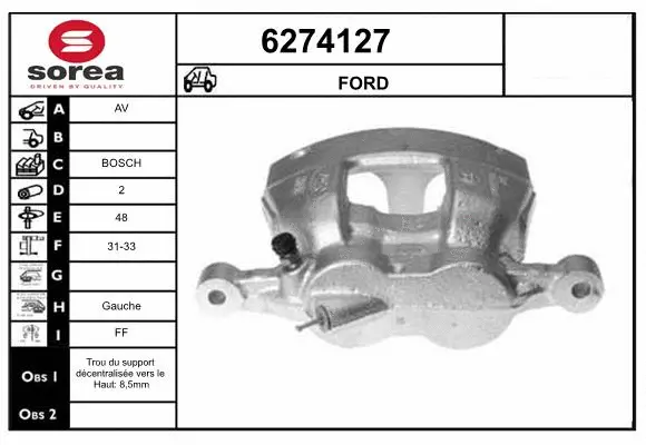 Brake Caliper (6274127)