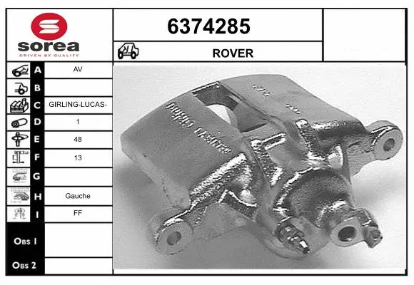 Brake Caliper (6374285)