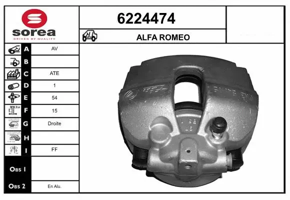 Brake Caliper (6224474)